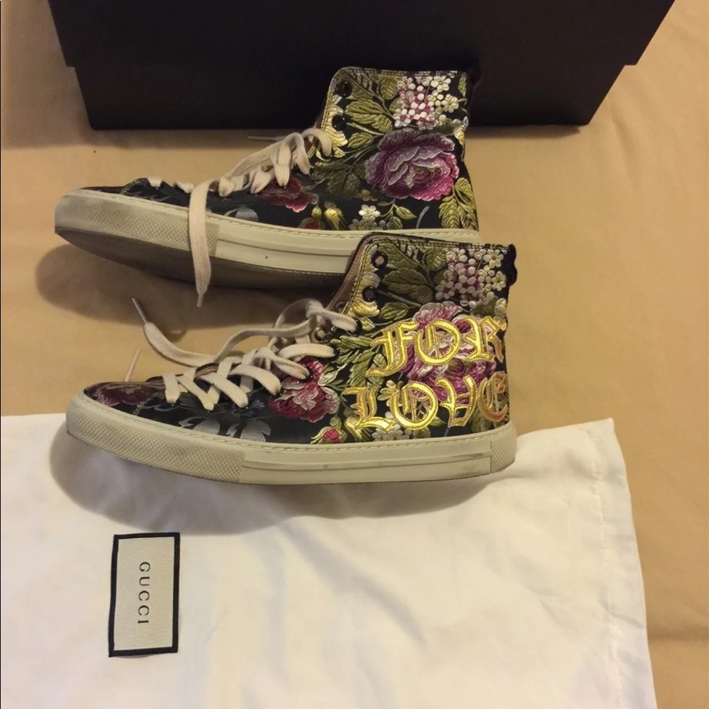 Gucci Blind For Love High Top Sneakers